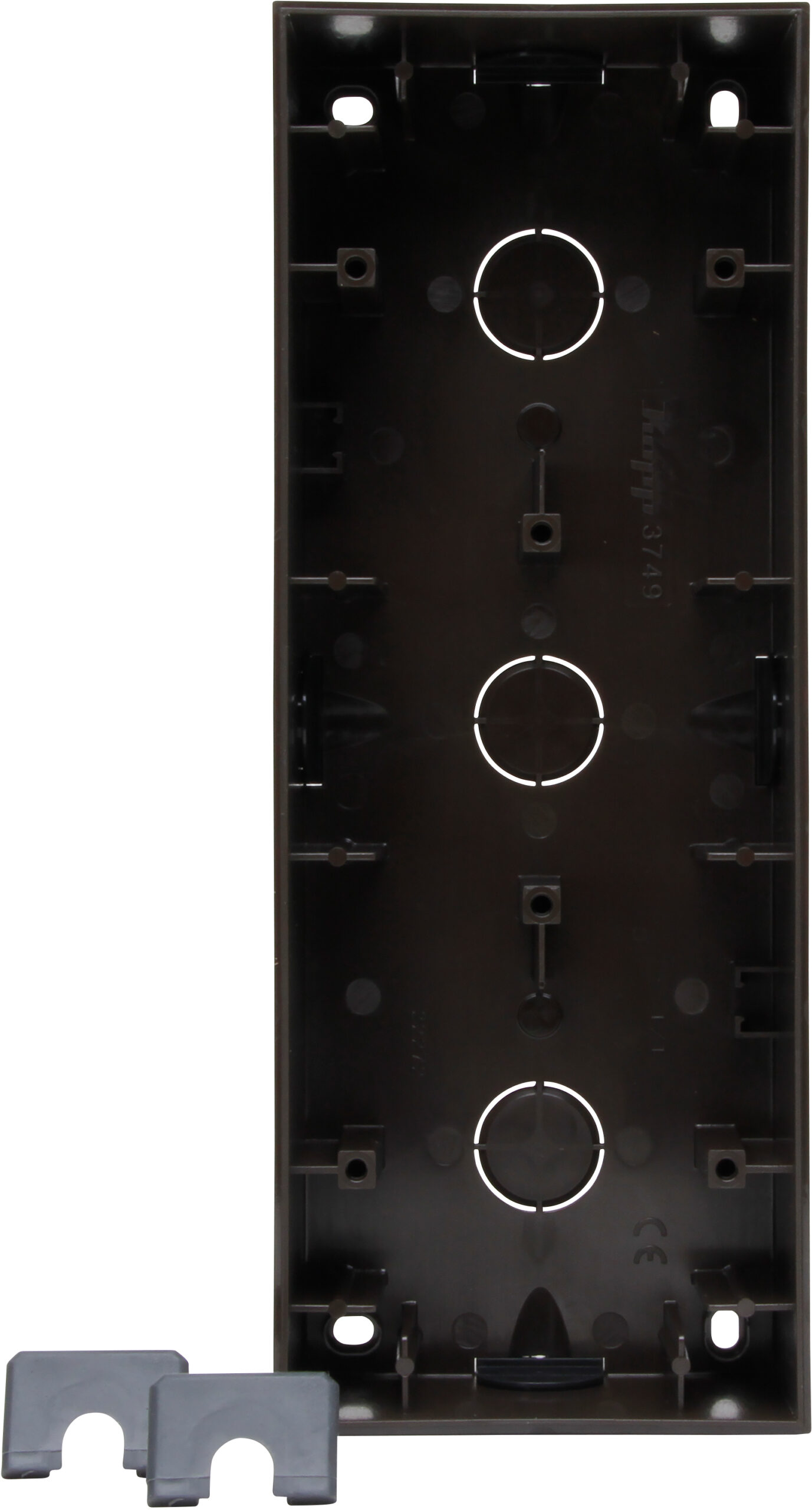 Kopp Hk07 Opbouwdoos 3-Voudig Mat Zwart - Afbeelding 6