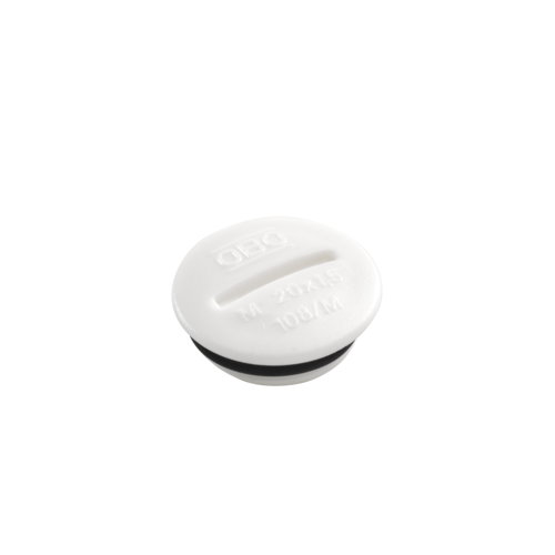 Niko Hydro Blindstop M20 Wit Afdichtdop