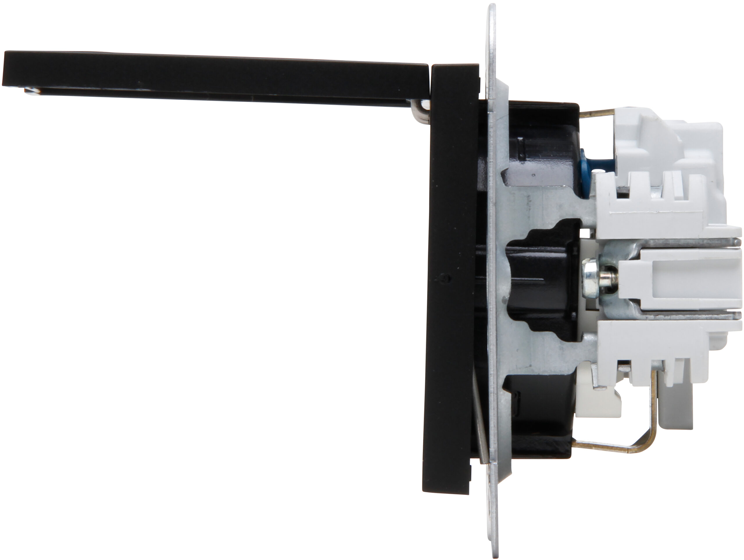 Kopp Hk07 - Wcd 1V Ra Sh Ip44 Klapdeksel Mat Zwart - Afbeelding 2