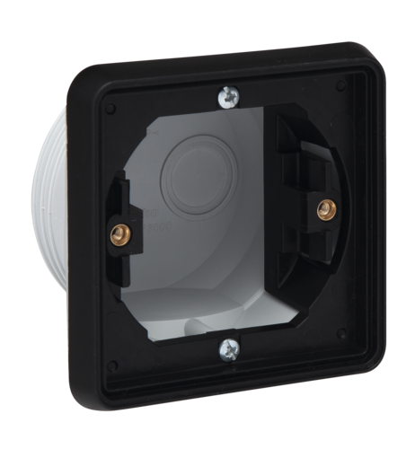Niko Hydro Wd Inbouwkader 1V Zwart