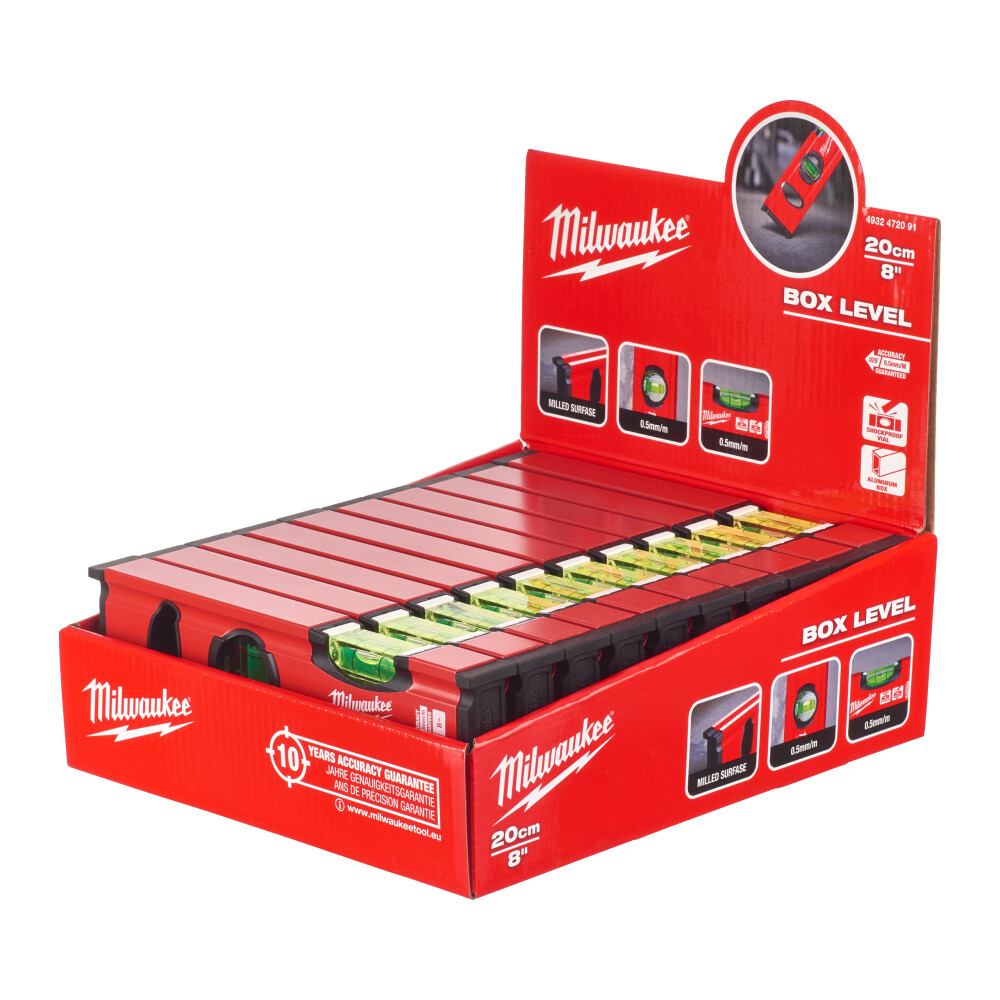 Milwaukee® Waterpas Slim Box 20Cm