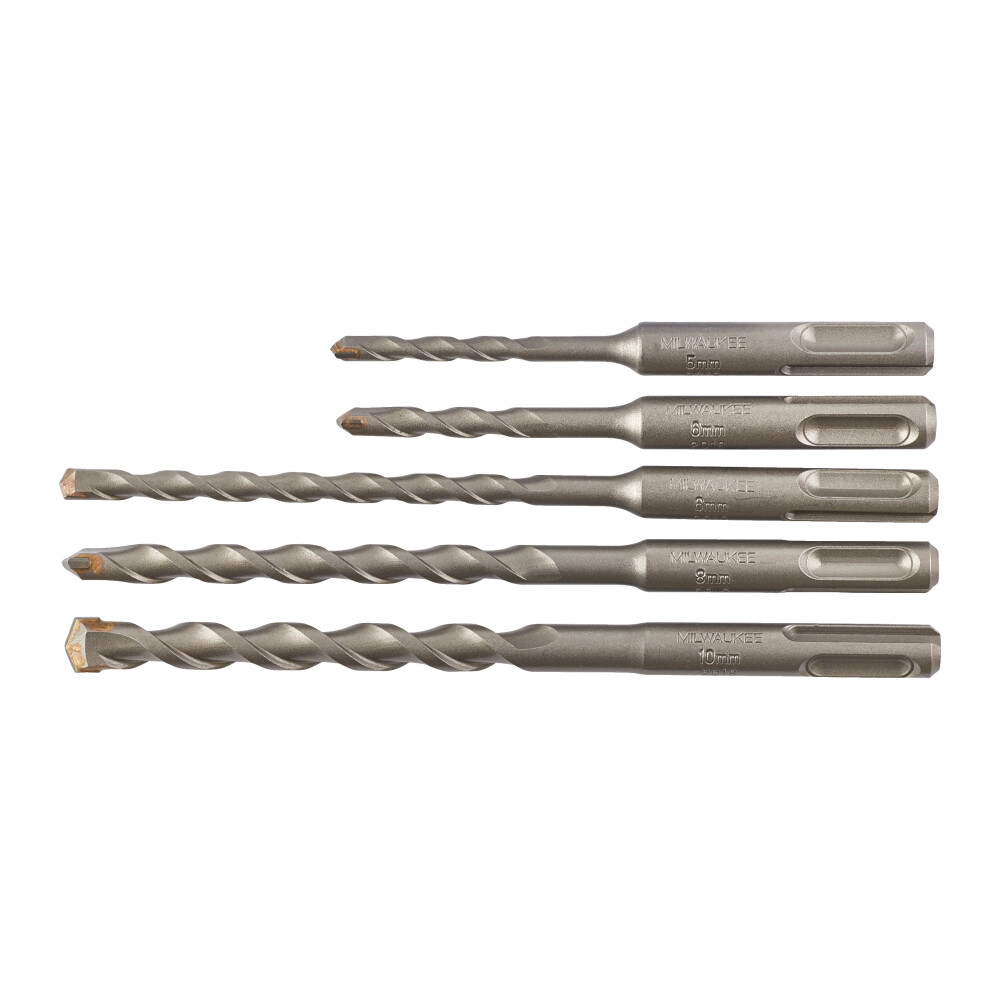 Milwaukee® Sds-Plus Borenset Contractor (5/6X110, 6X160, 8/8X160 Mm)