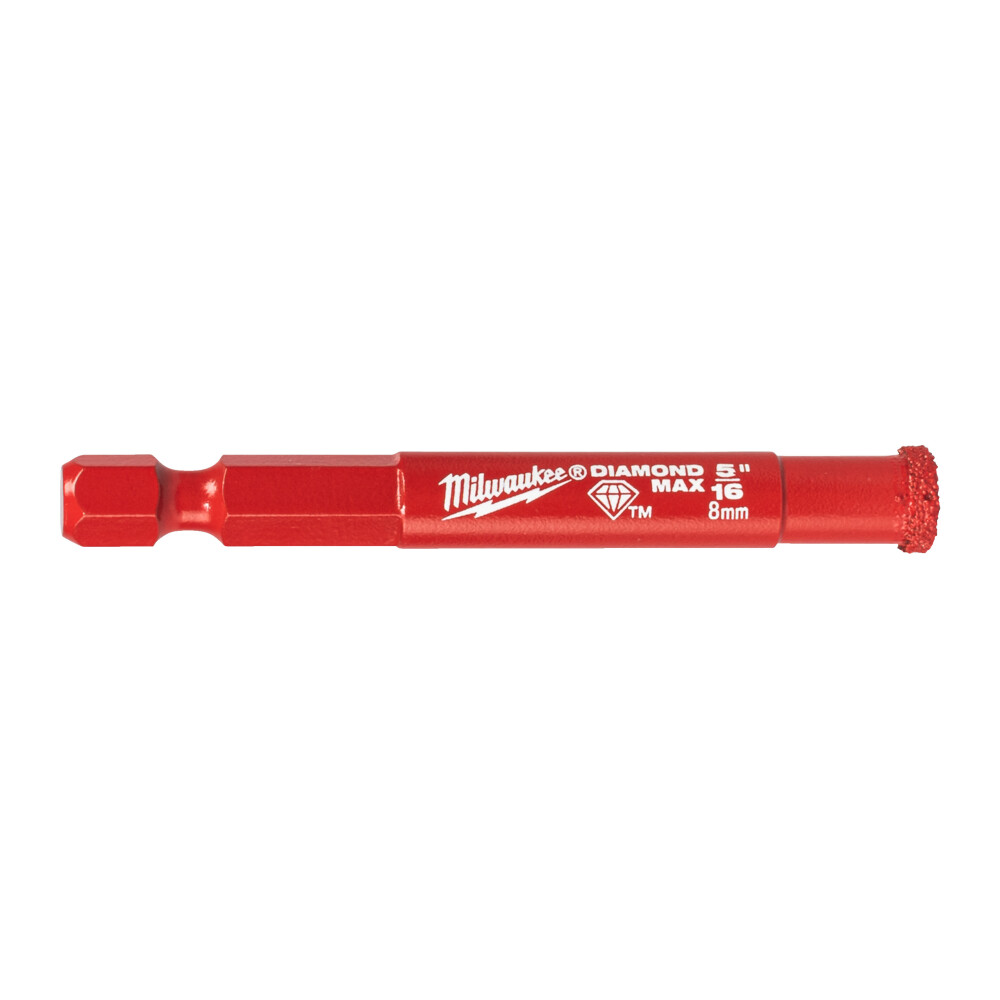 Milwaukee® Diamantboor Diamond Max Nat/Droog Hex 8Mm