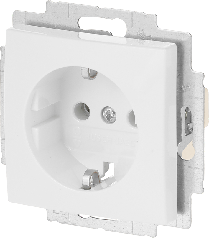 Abb Busch-Jaeger Wcd Ra 1-Voudig Inbouw Wit/Wit Balance - Afbeelding 2