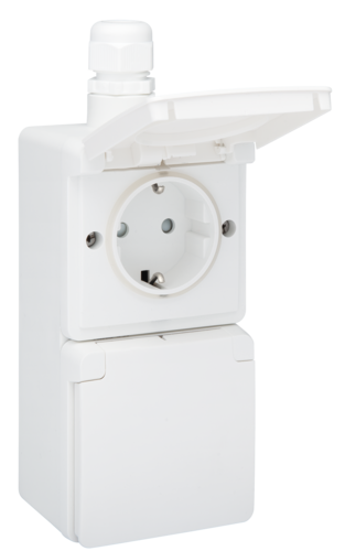 Niko Hydro Wd Wcd Ra 2V Verticaal - Insteek Wit