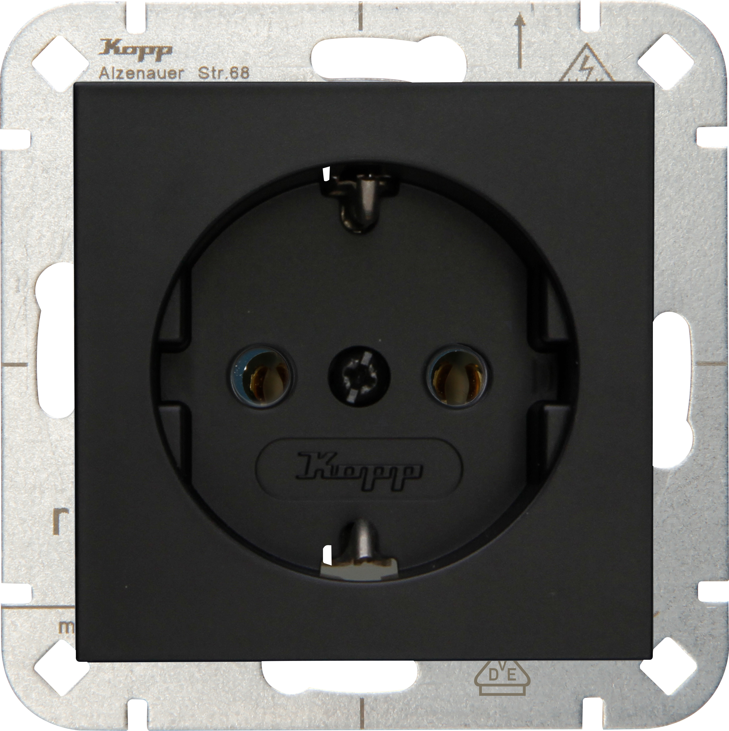 Kopp Hk07 - Wcd Ra 1V Inbouw Mat Zwart