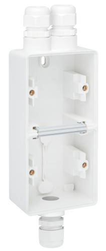 Niko Hydro Opbouwdoos 2V Vert. + 3 M20 Ingangen + Wartel