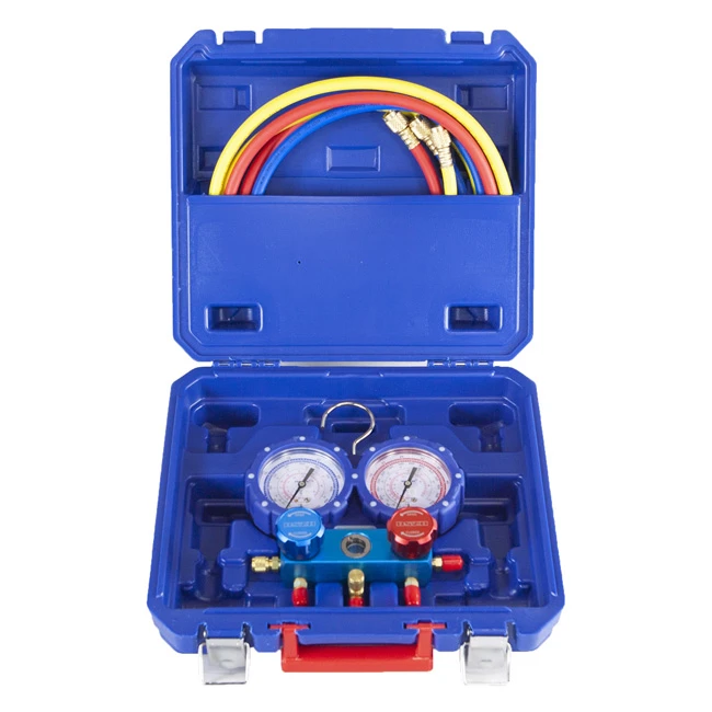 Maxicool Manifold Set R32, R410A, R407C Incl. 1,5M Slangenset