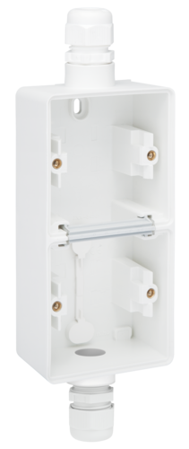Niko Hydro Opbouwdoos 2V Vert. +2X M20 Wartel Doorvoer 2Kant