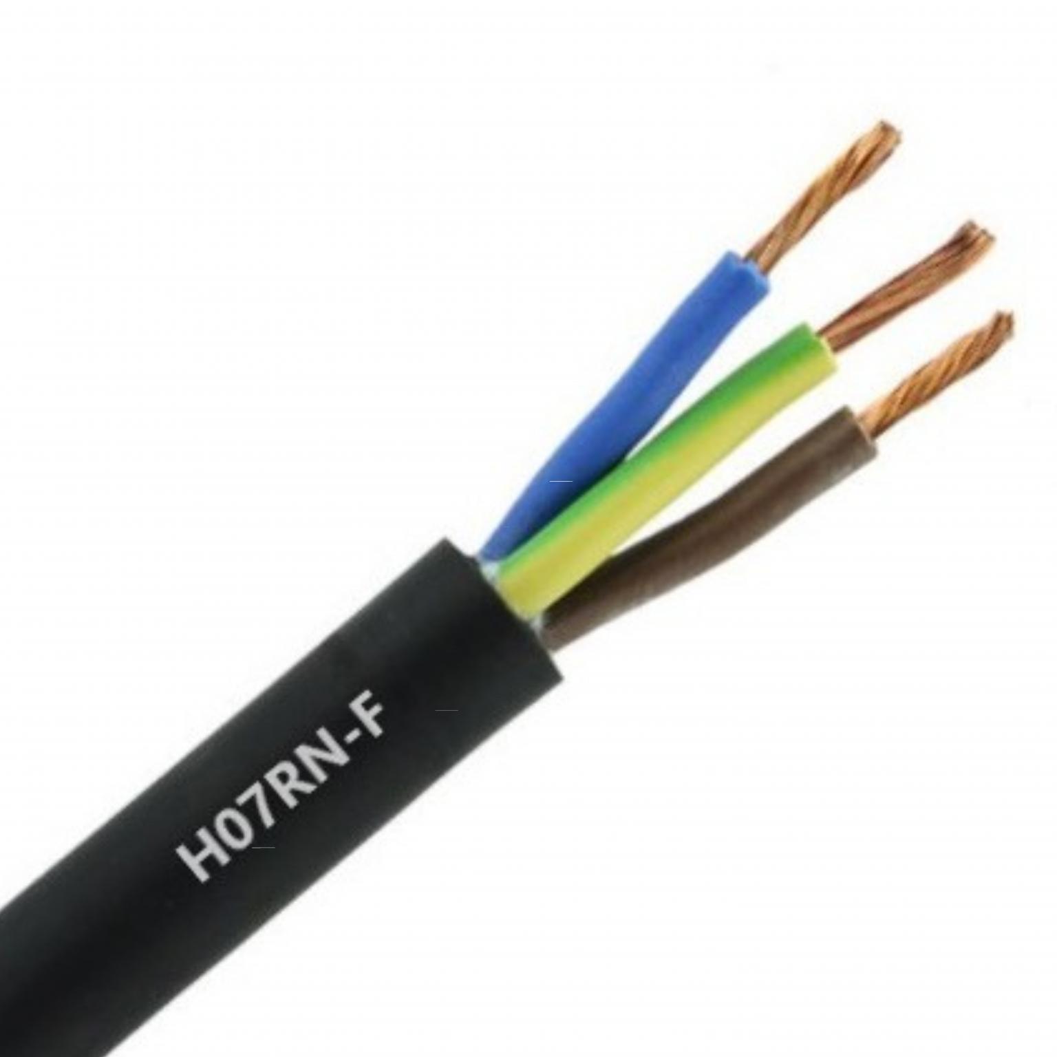 Neopreen Soepele Kabel 3×2.5 H07RN-F – (prijs per meter)