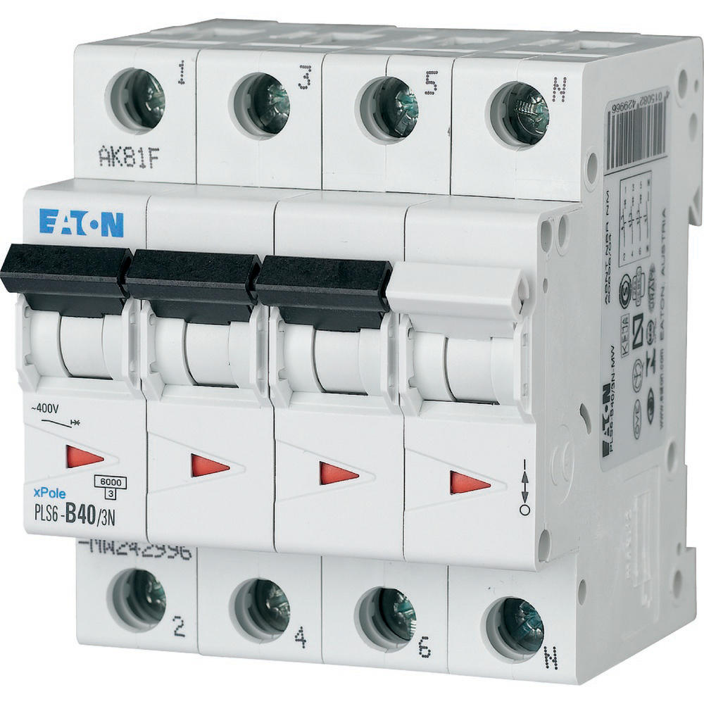 Eaton Automaat B40A 3P+N 6Ka