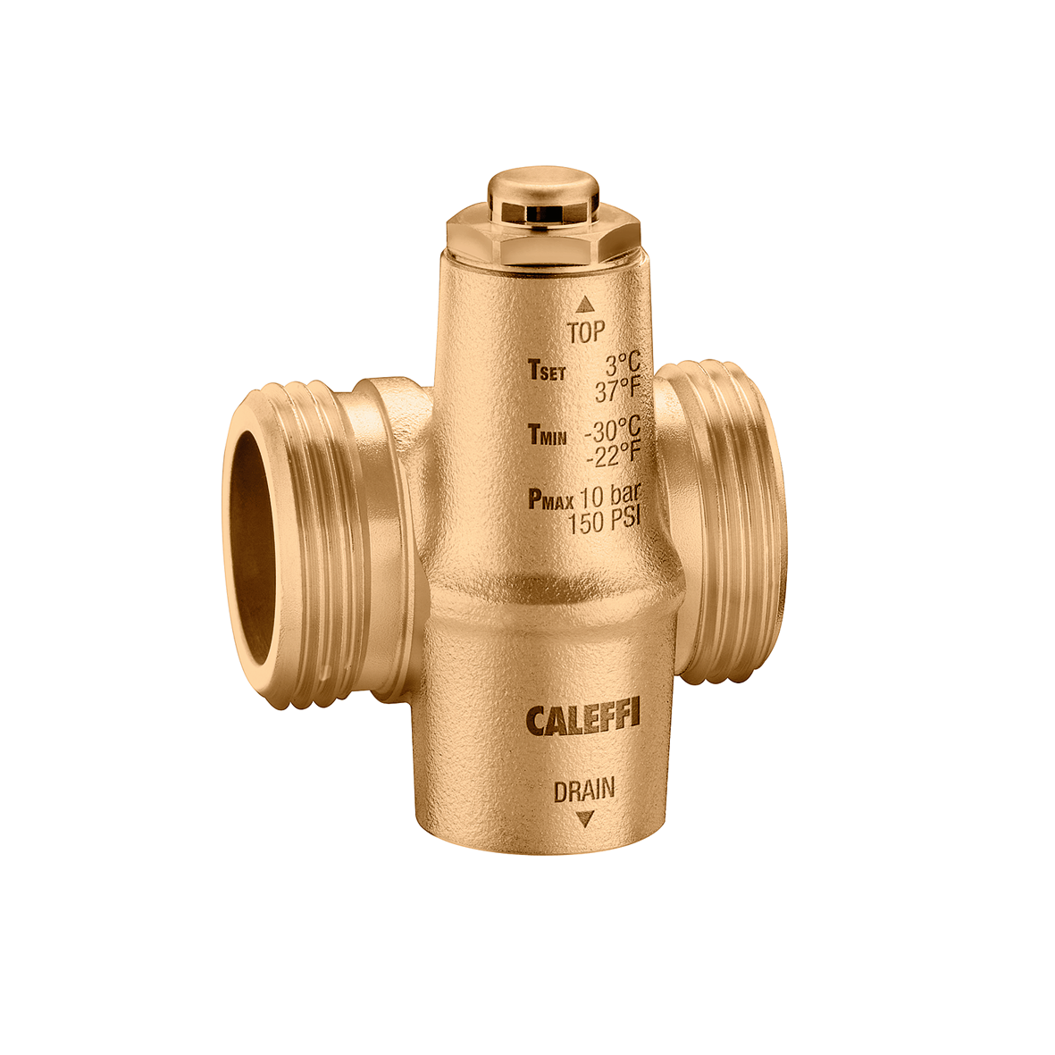 Caleffi Vorstbeveiligingsklep Compact Ø 28