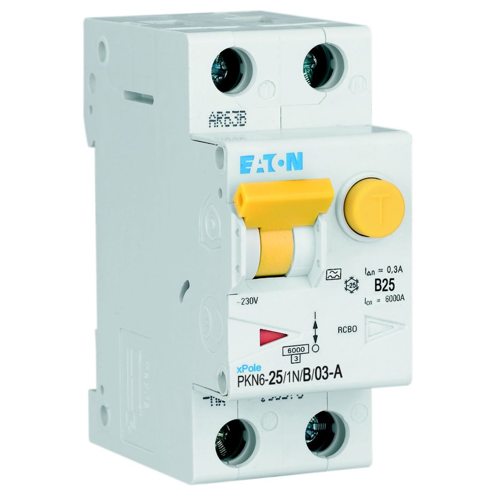Eaton Aardlekautomaat B25A 1P+N 300Ma 6Ka - Afbeelding 10