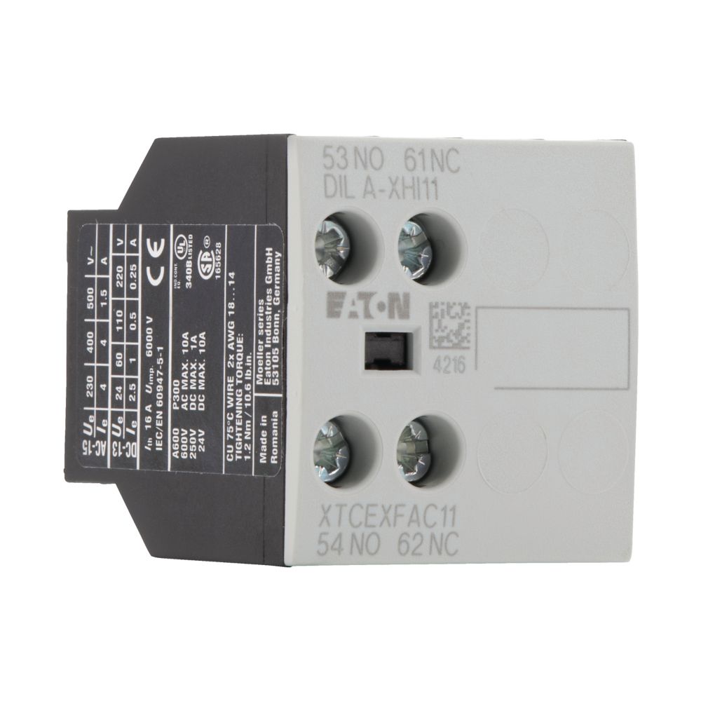 Eaton Dila-Xhi11 Hulpcontactblok 1Xm 1Xv - Afbeelding 6