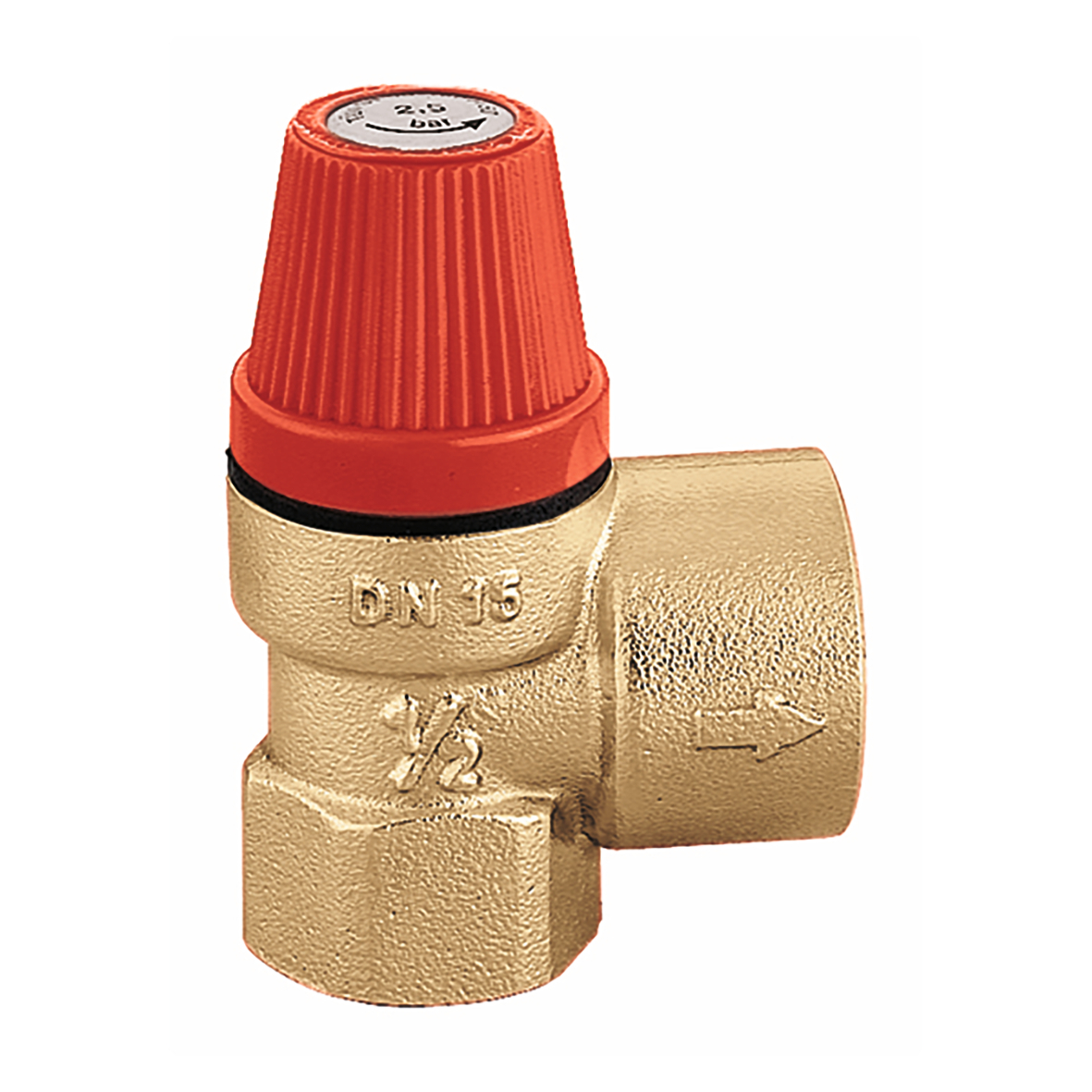 Caleffi Veiligheidsklep Tüv 1/2" 2,5 Bar