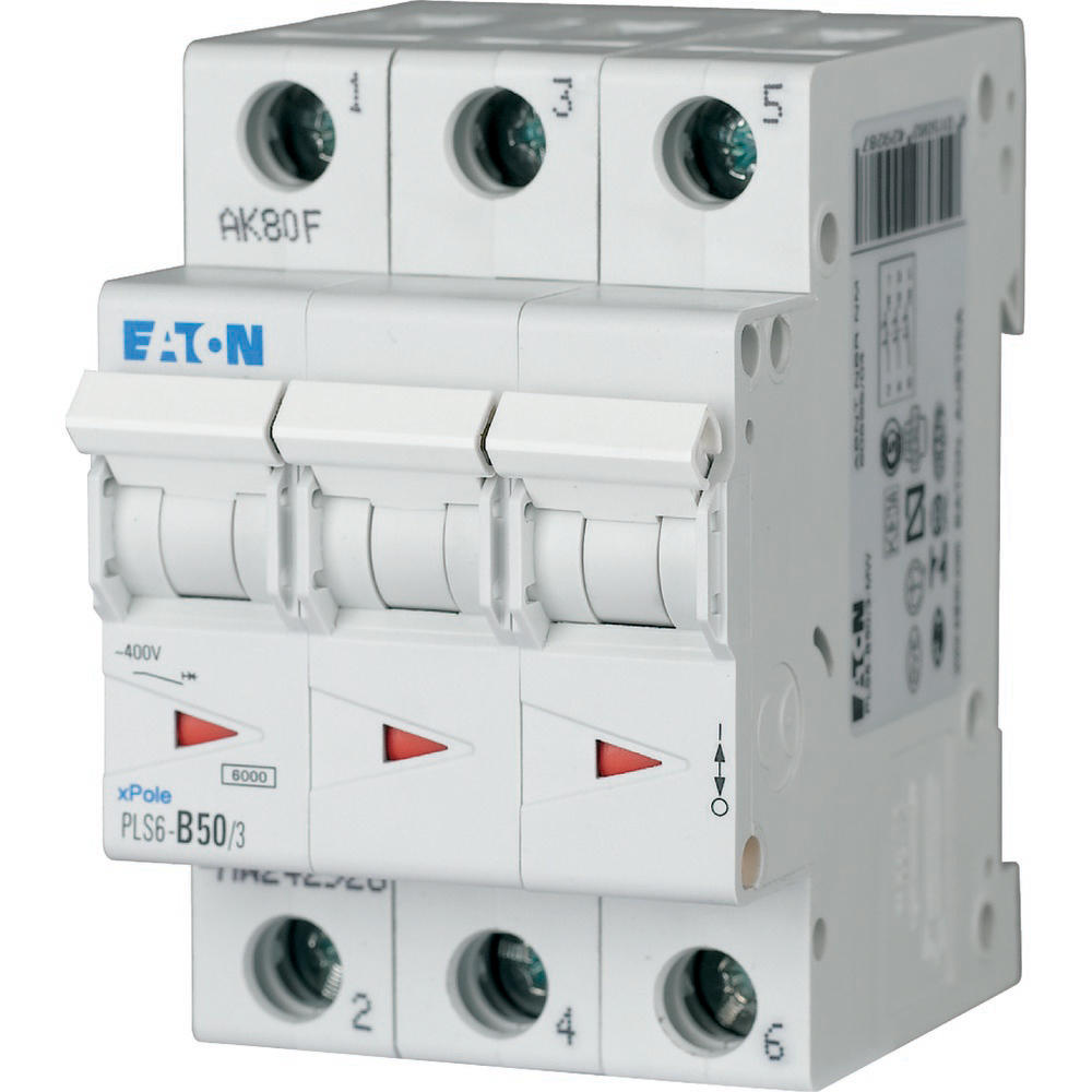 Eaton Automaat C50A 3P+N 6Ka