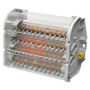 Gewiss Verdeelrailsysteem 4P 100A Gw44696