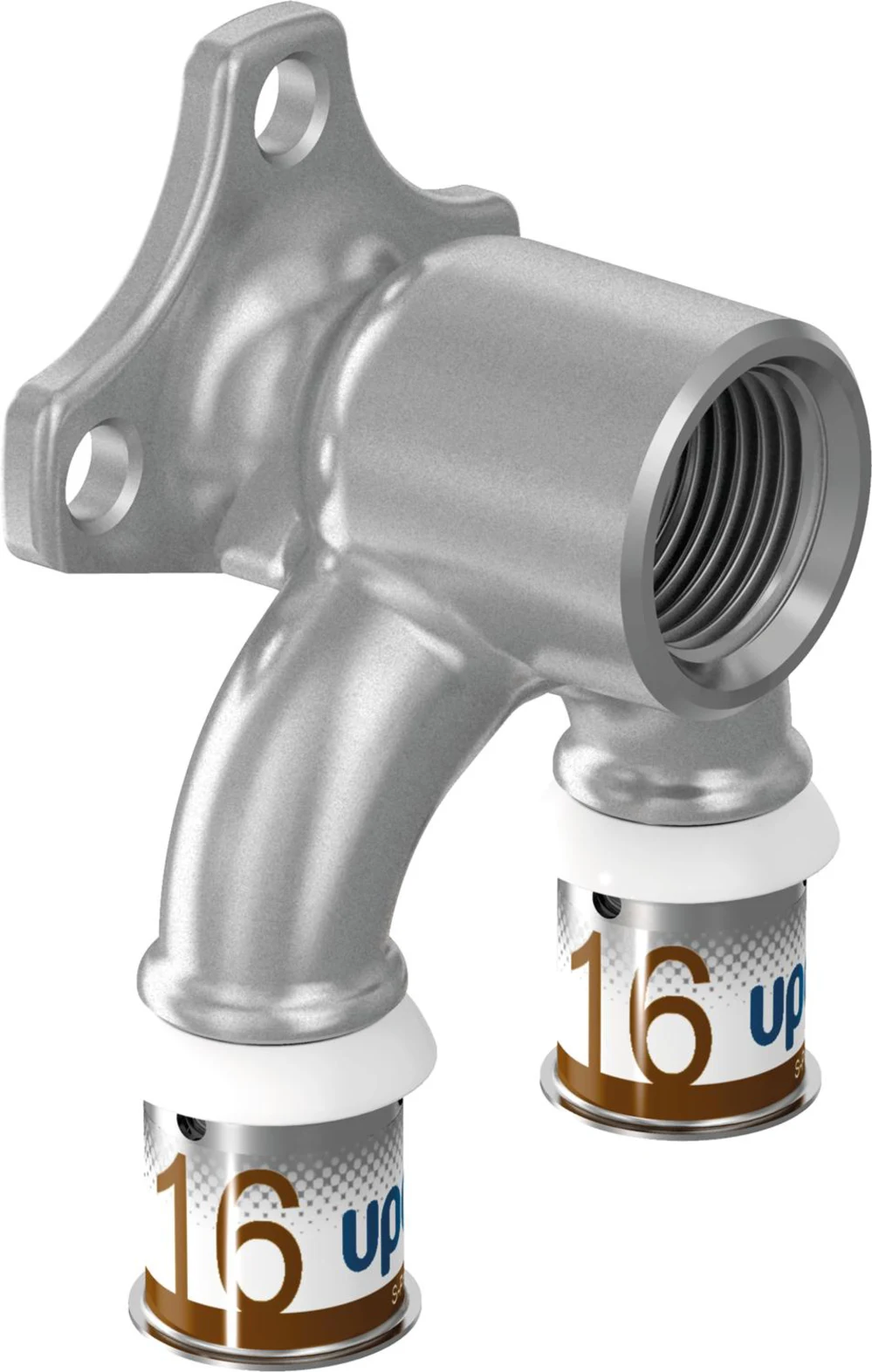 Uponor U-Muurplaat 16 x Rp1/2 x 16mm - 1070629