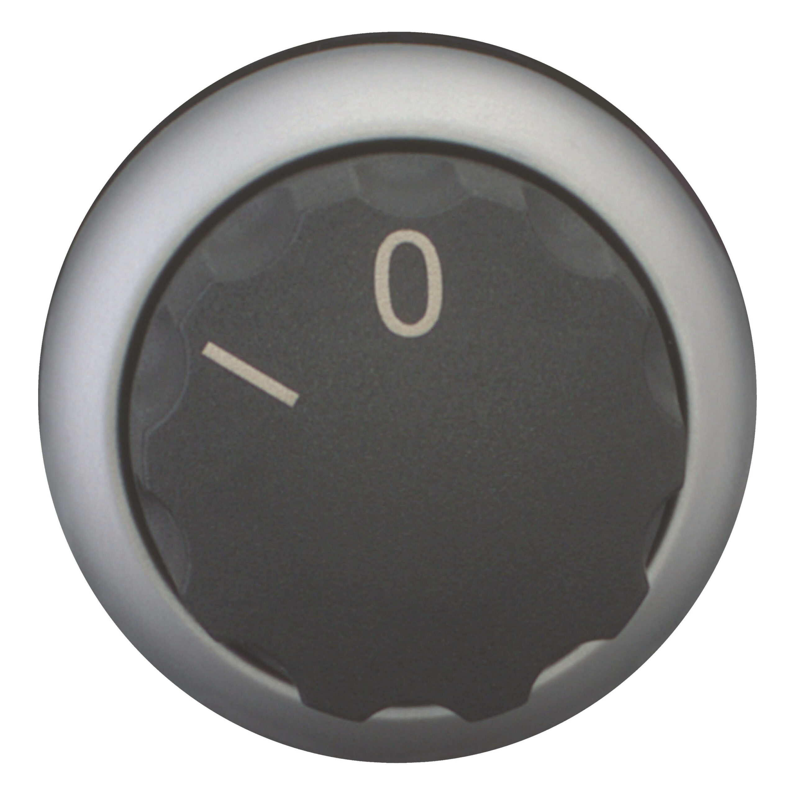 Eaton M22-W 2 Standen Draaiknop Rond Zwart Inbouw/Paneelbouw