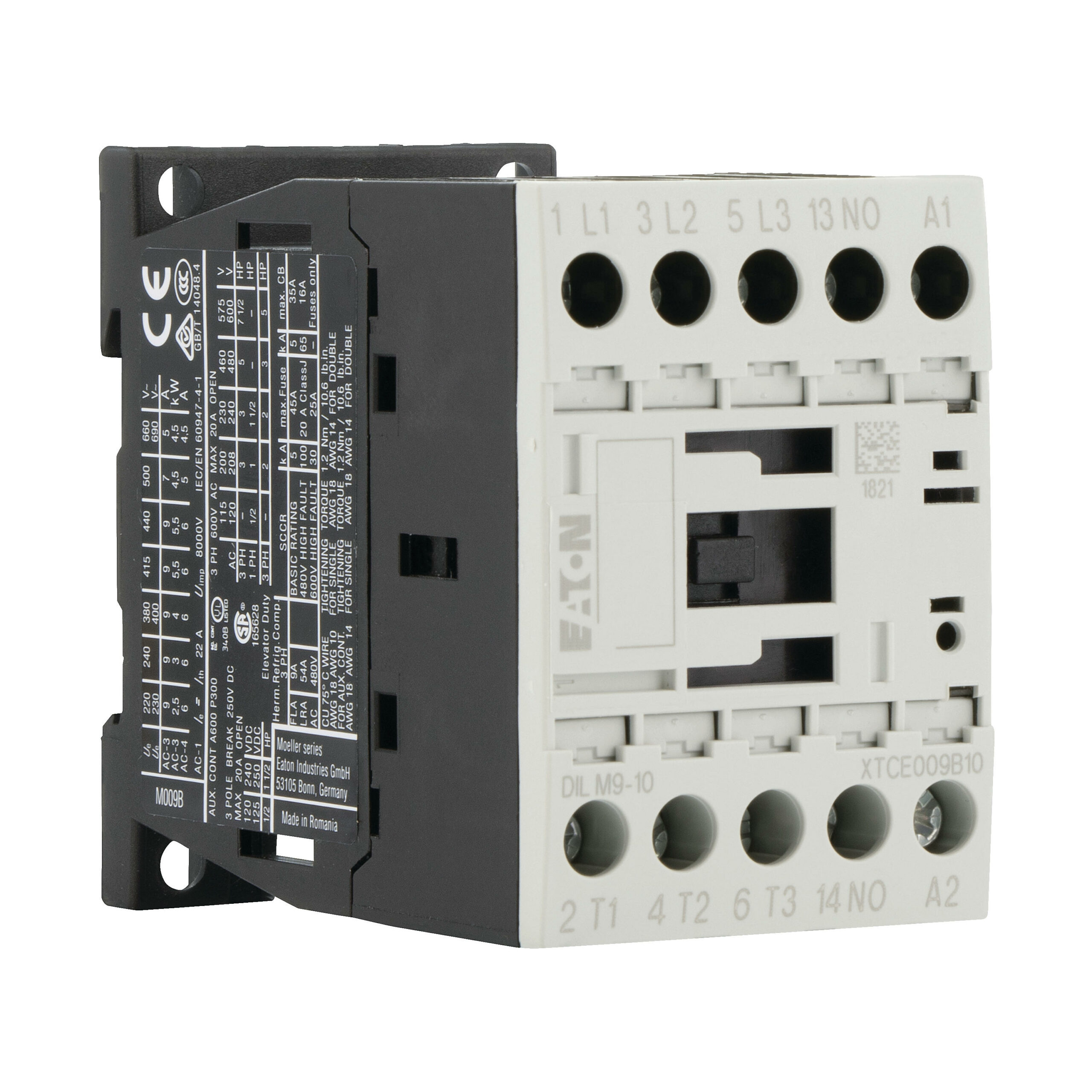 Eaton Dilm9-10 24V Magneetschakelaar 3Xm(20A)+1Xhcm - Afbeelding 3