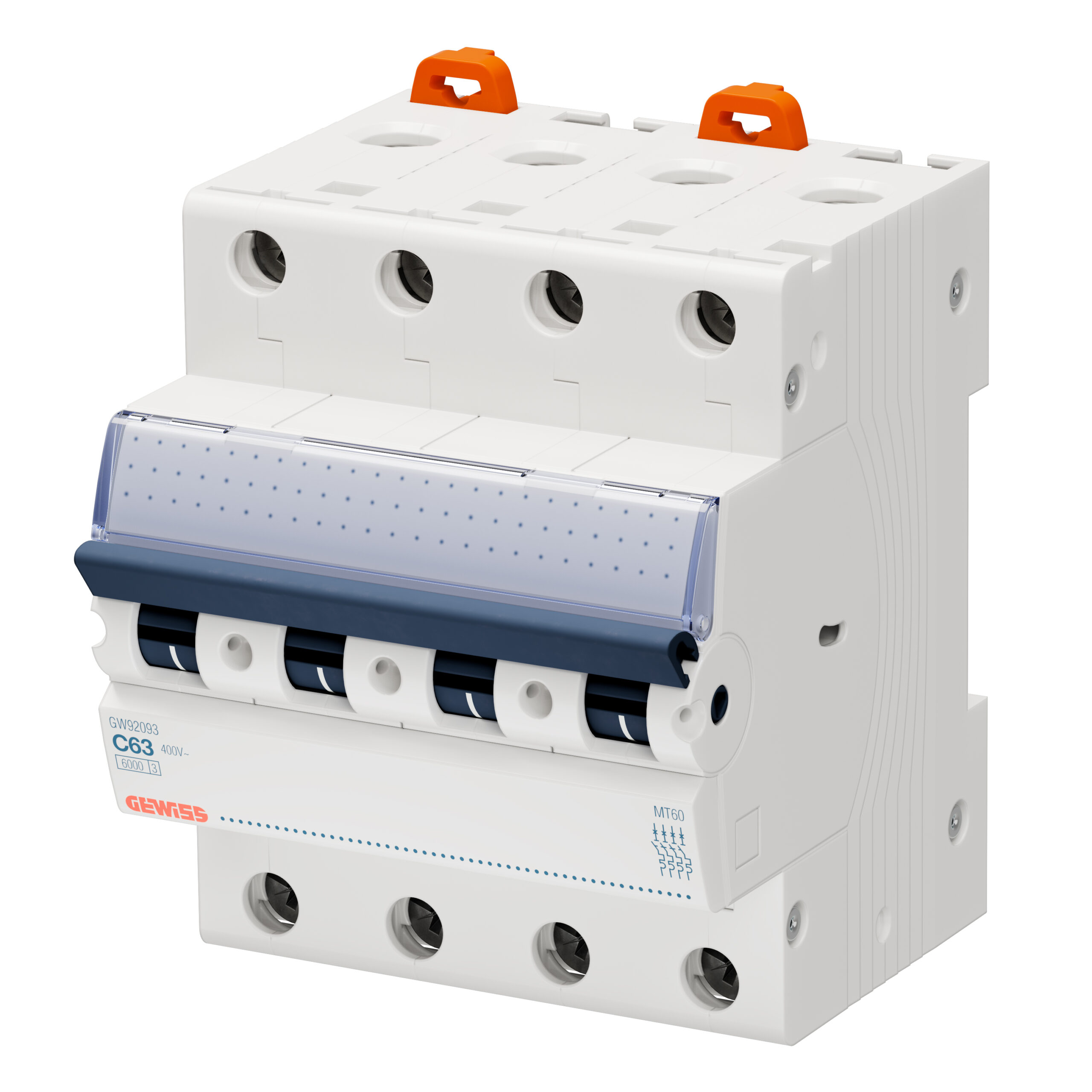 Gewiss #Installatieautomaat 4P C63 6Ka 4Mod