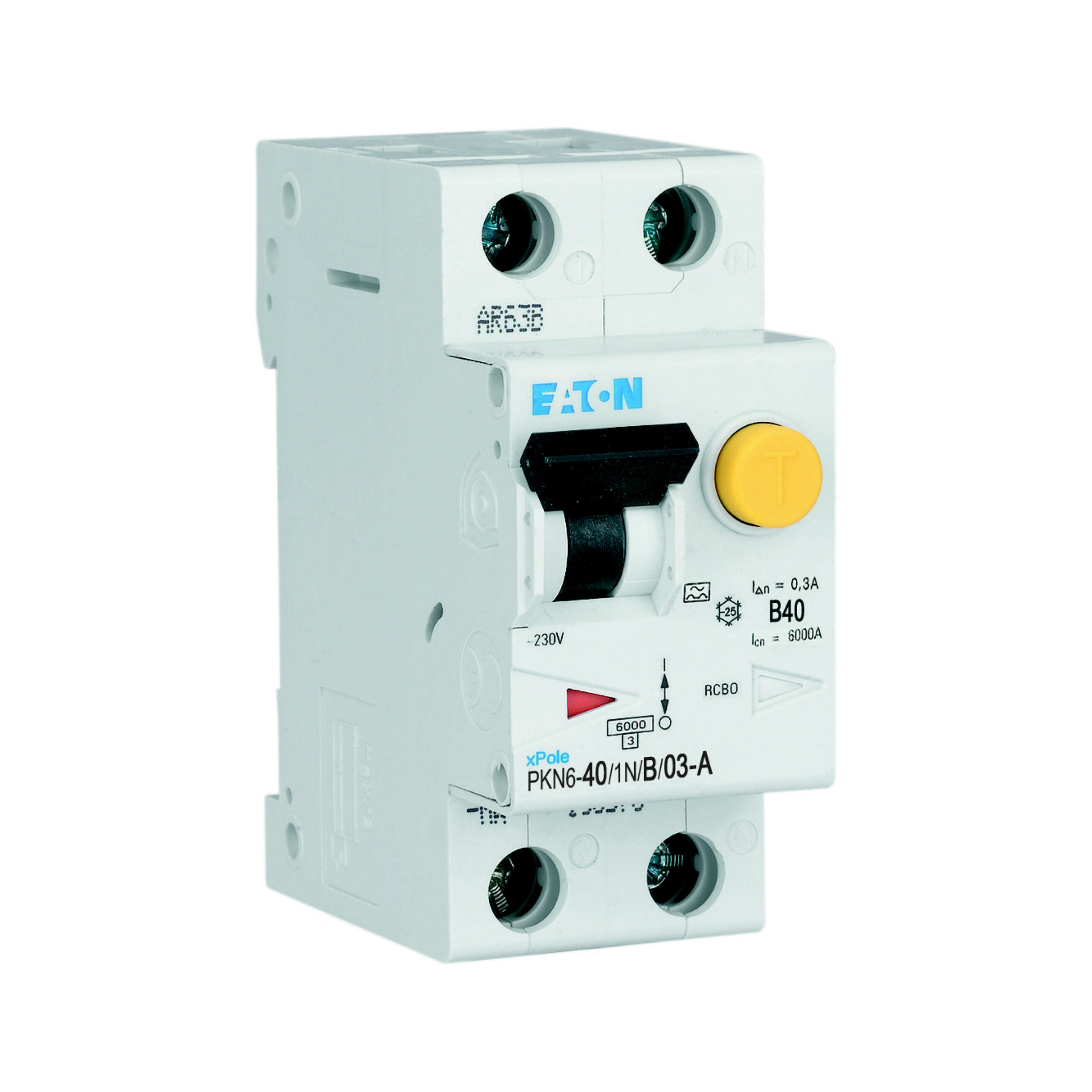 Eaton Aardlekautomaat B40A 1P+N 300Ma 6Ka - Afbeelding 6