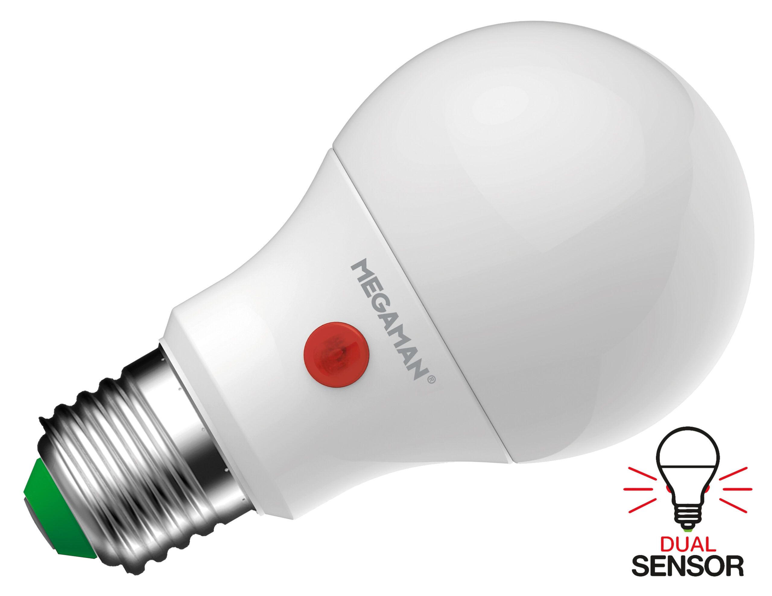 Megaman Led Sensorlight 5.5-40W E27 A60 2800K