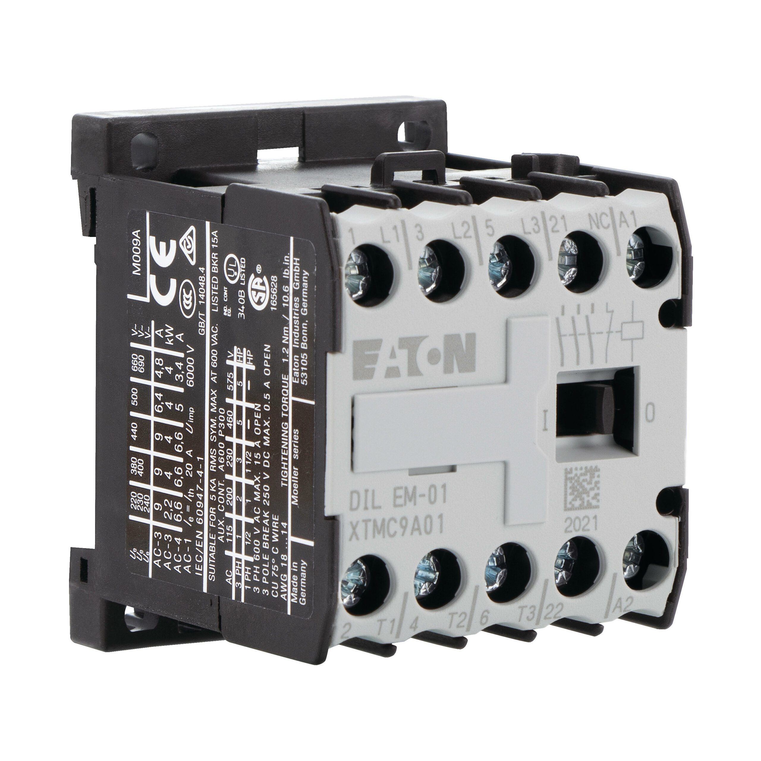 Eaton Dilem-01 230V Magneetschakelaar 4P(3X20A1Xv) - Afbeelding 3