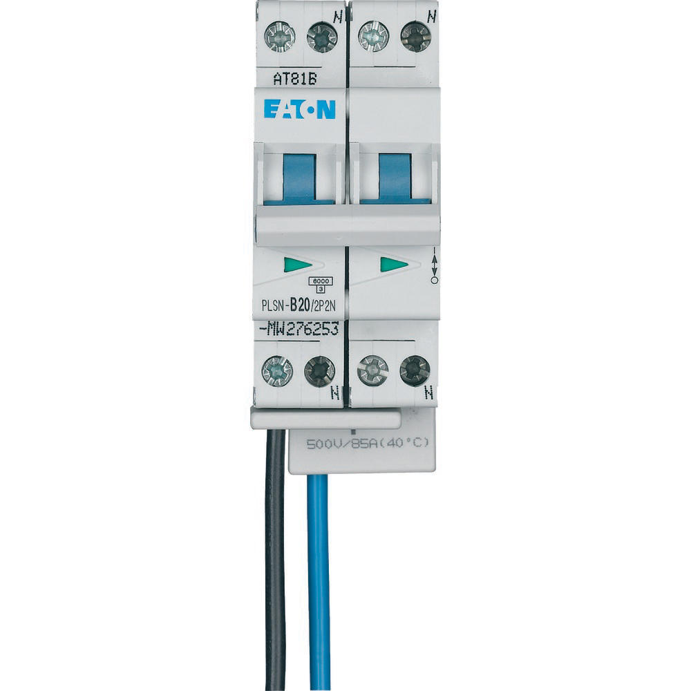Eaton Fornuisgroep 2X B20A 2X1P+N 6Ka Flex Met Draad
