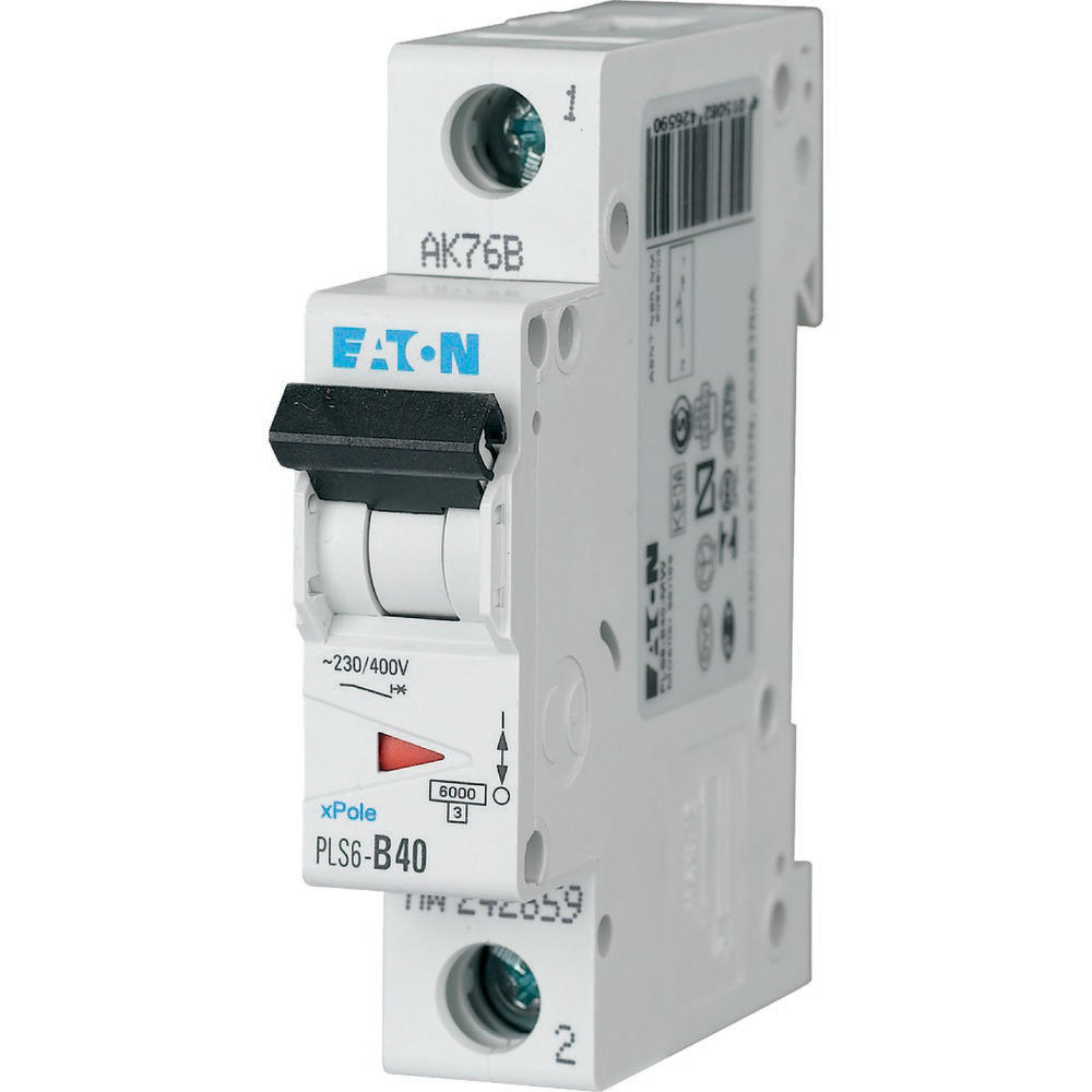 Eaton Automaat C40A 1P 6Ka --> Let Op 1-Polig