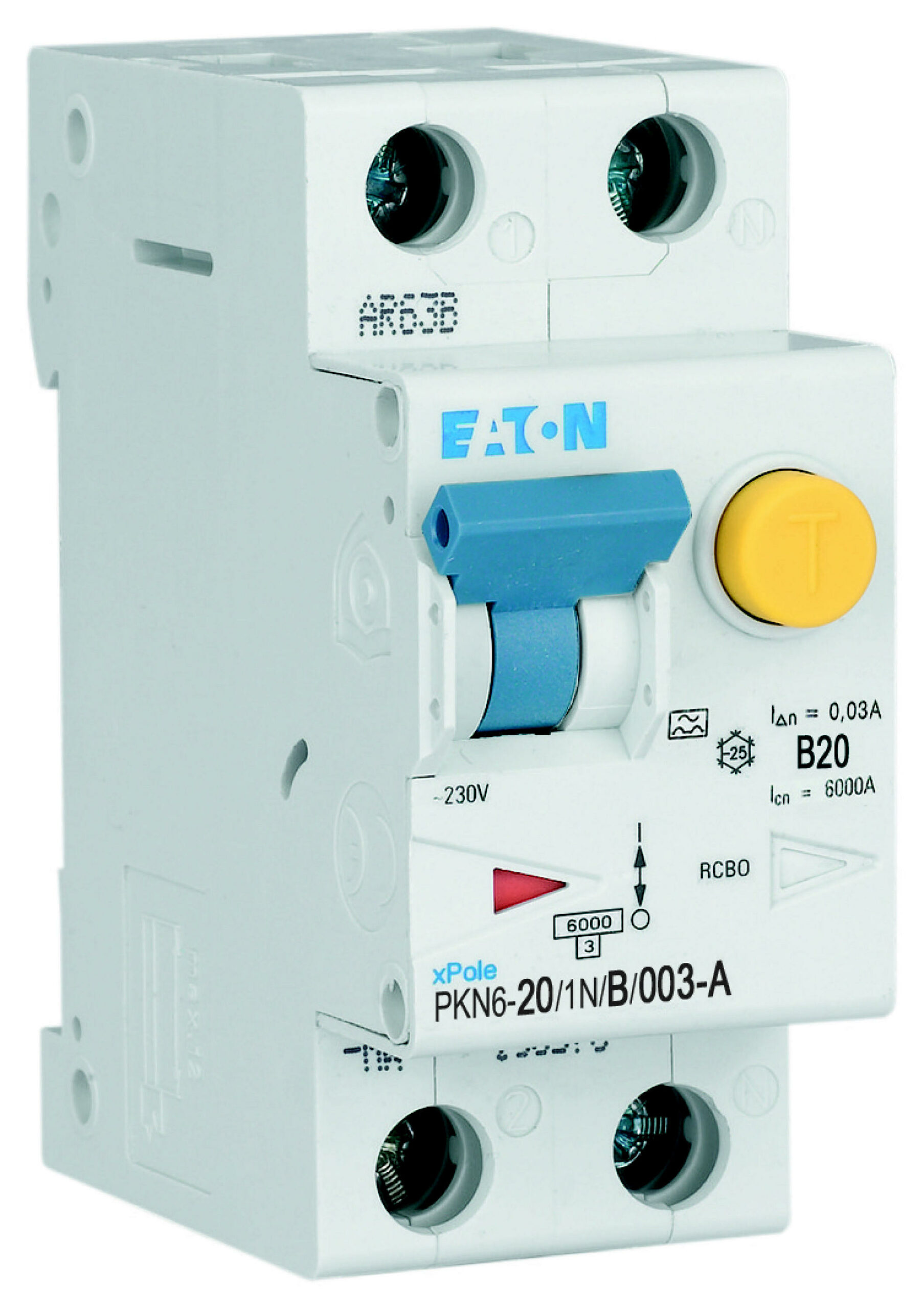 Eaton Aardlekautomaat B20A 1P+N 30Ma 6Ka - Afbeelding 5