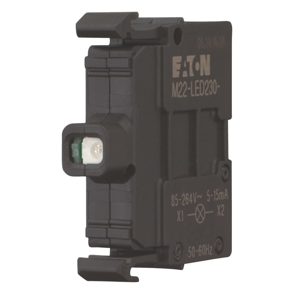 Eaton #M22-Led 230-R Controle Led Element 85-264Vac Front - Afbeelding 5