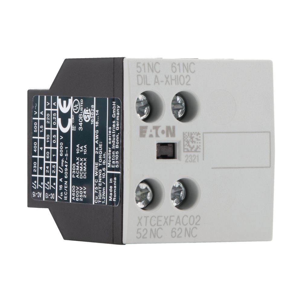 Eaton Dila-Xhi02 Hulpcontactblok 2Xv - Afbeelding 6