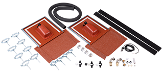 Daikin Alt Dakpan Aansluiting Rood Eksrcrp