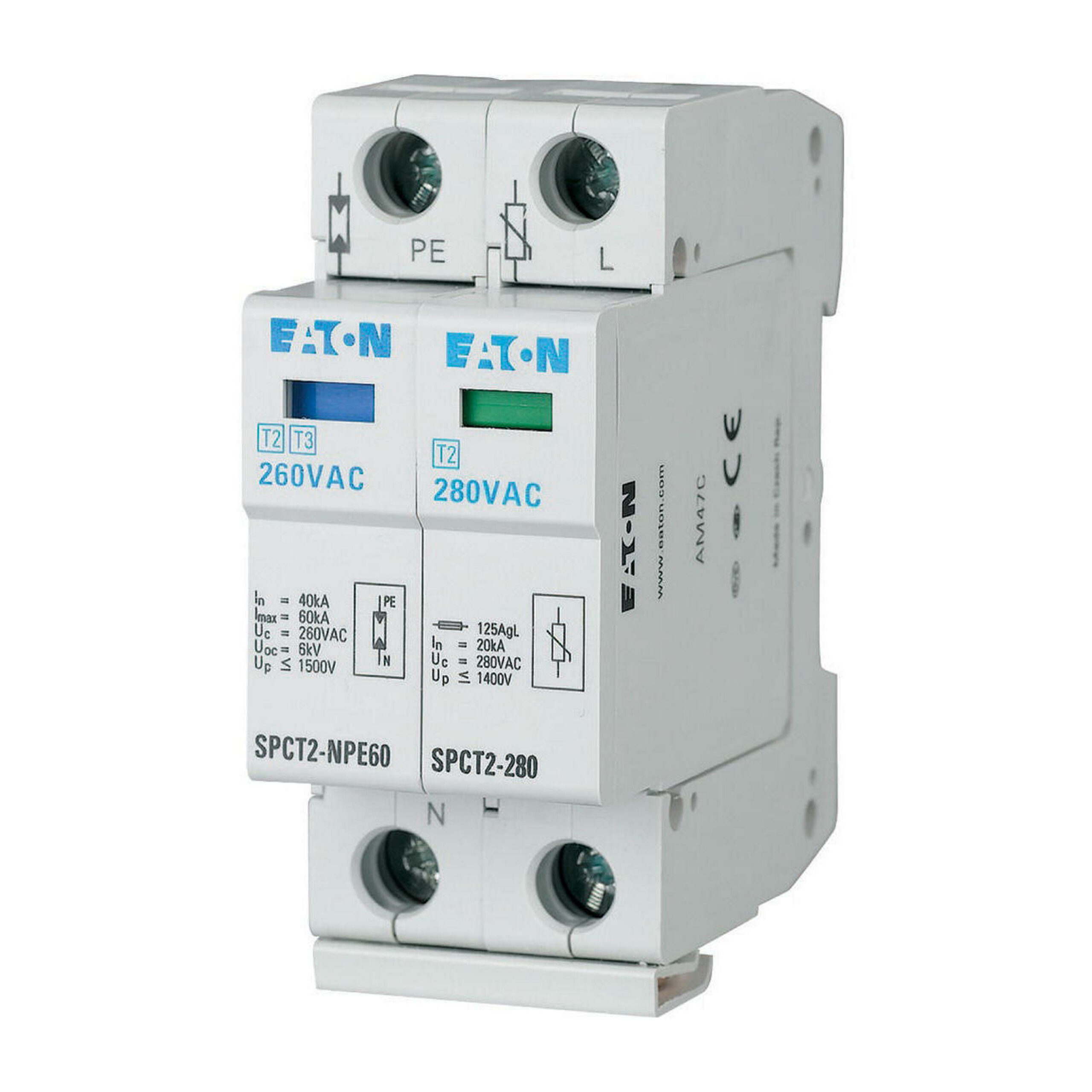 Eaton Overspanningsafleider Spct2-335-1+Npe