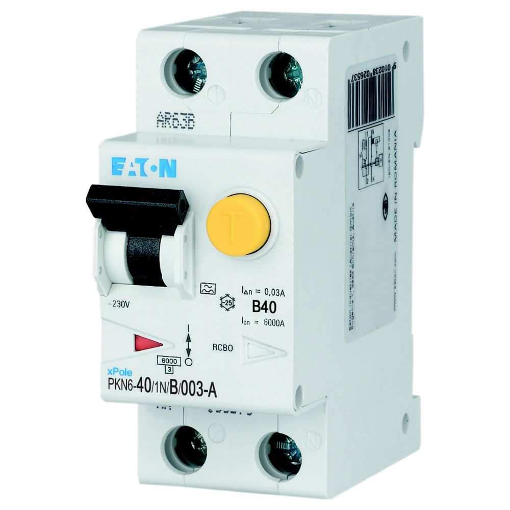 Eaton Aardlekautomaat B40A 1P+N 30Ma 6Ka - Afbeelding 7