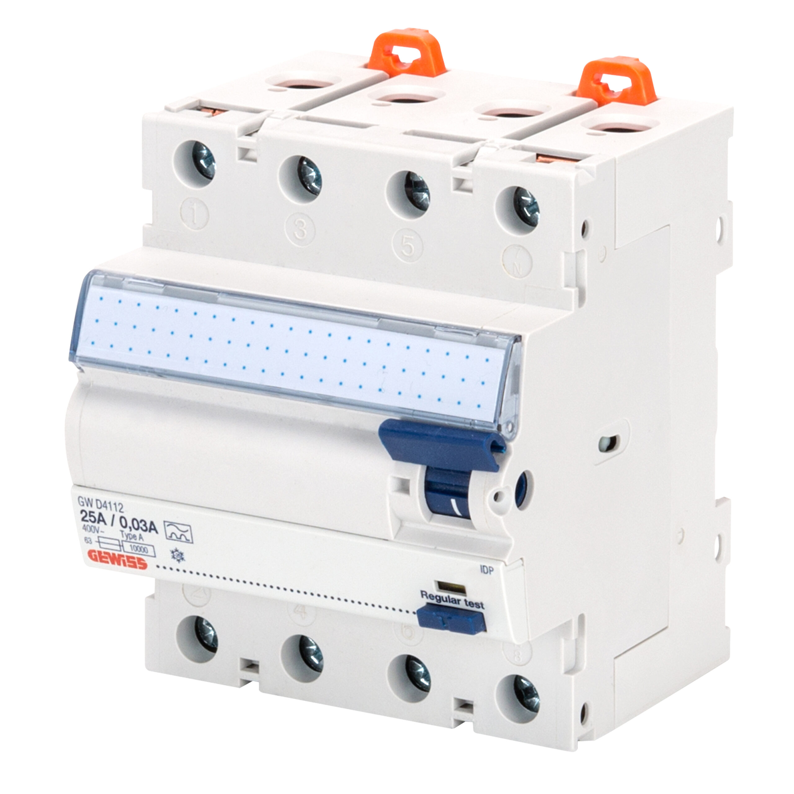 Gewiss Aardlekschakelaar 40A 4P 30Ma 4 Modulen