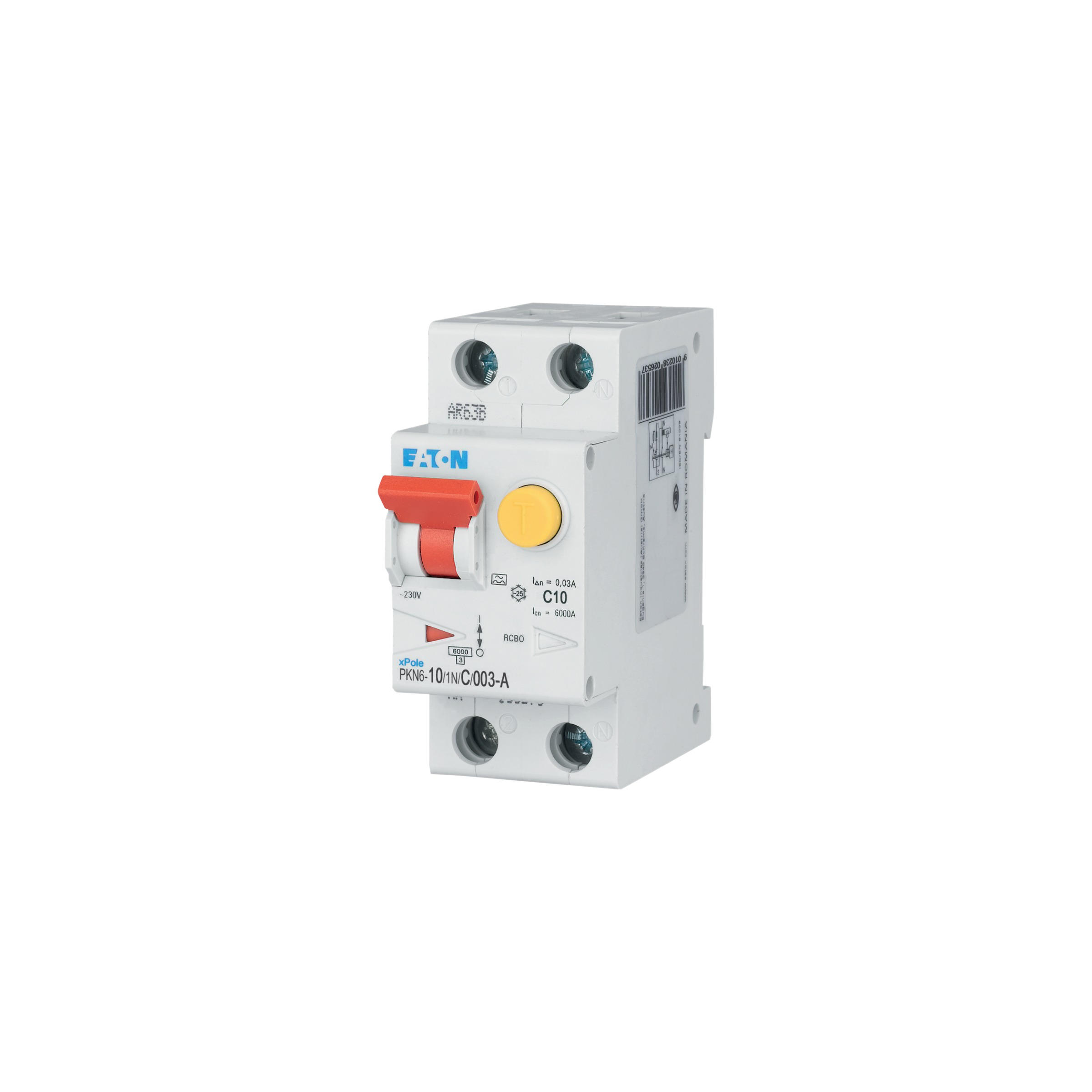 Eaton Aardlekautomaat C10A 1P+N 30Ma 6Ka - Afbeelding 5