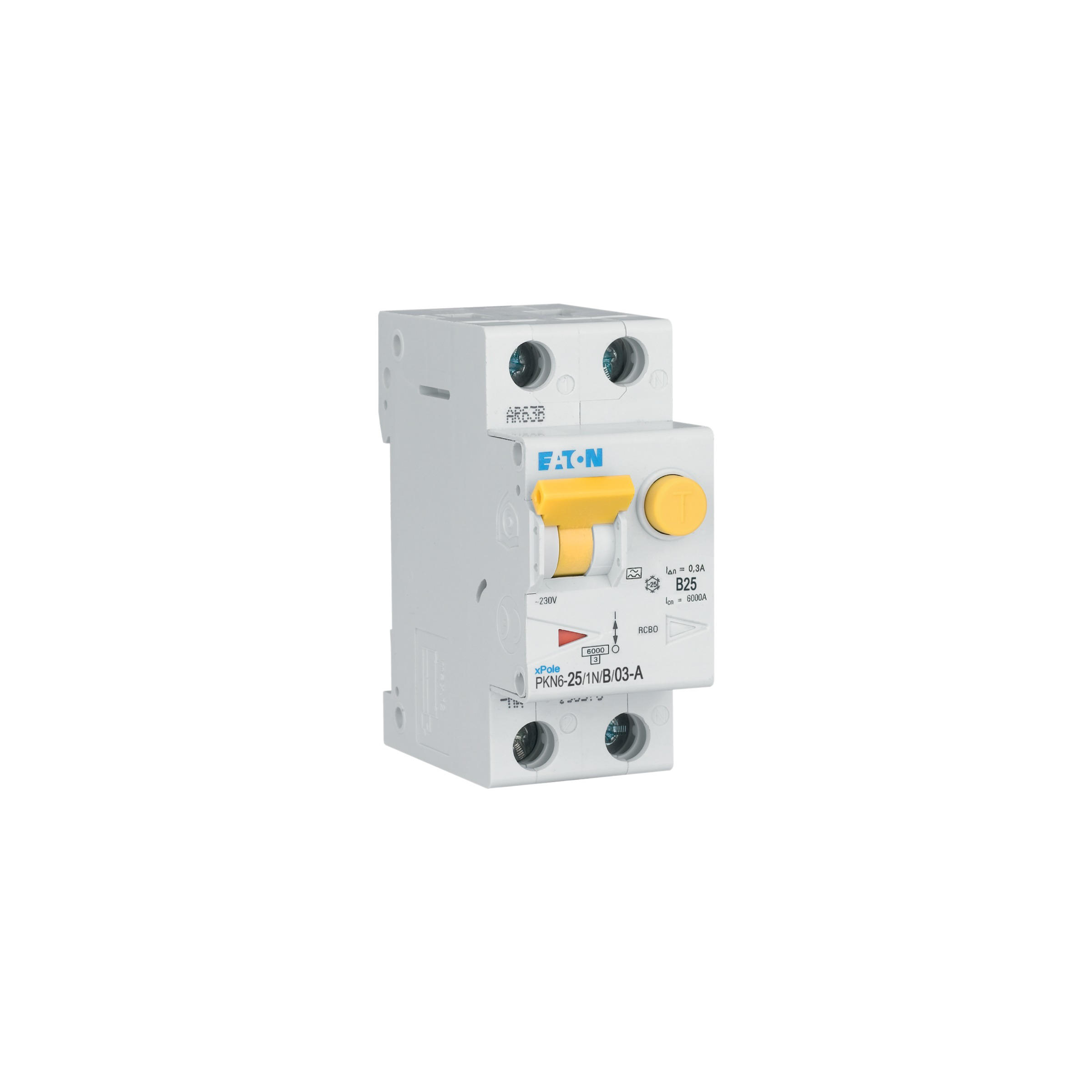 Eaton Aardlekautomaat B25A 1P+N 300Ma 6Ka - Afbeelding 6