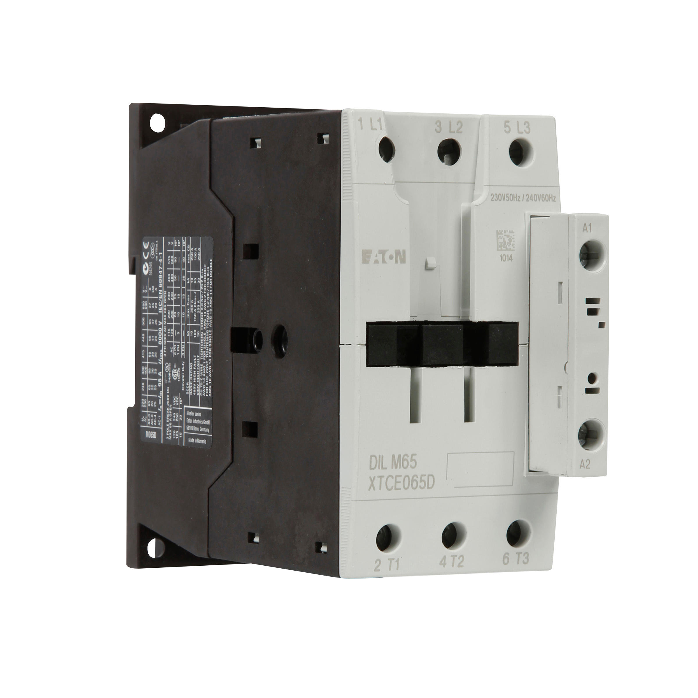 Eaton Dilm65 230V Magneetschakelaar 3Xm(80A)+1Xhcm - Afbeelding 3