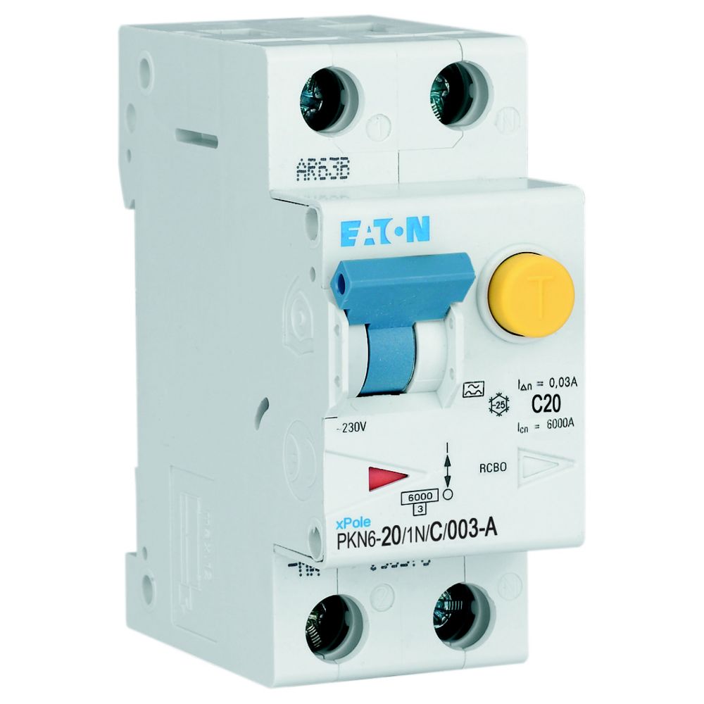 Eaton Aardlekautomaat C20A 1P+N 30Ma 6Ka - Afbeelding 10