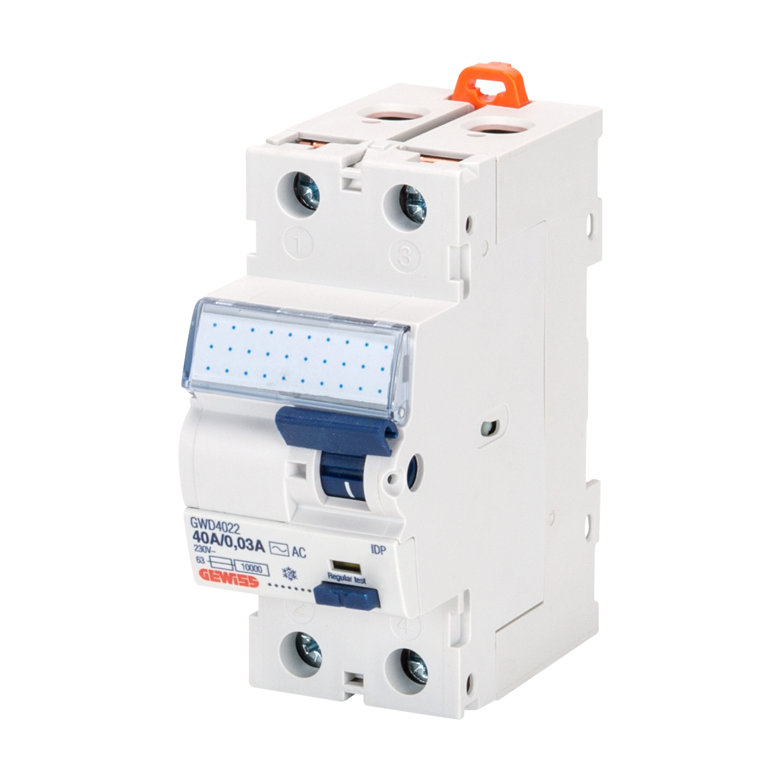 Gewiss Aardlekschakelaar 40A 2P 300Ma 2 Modulen