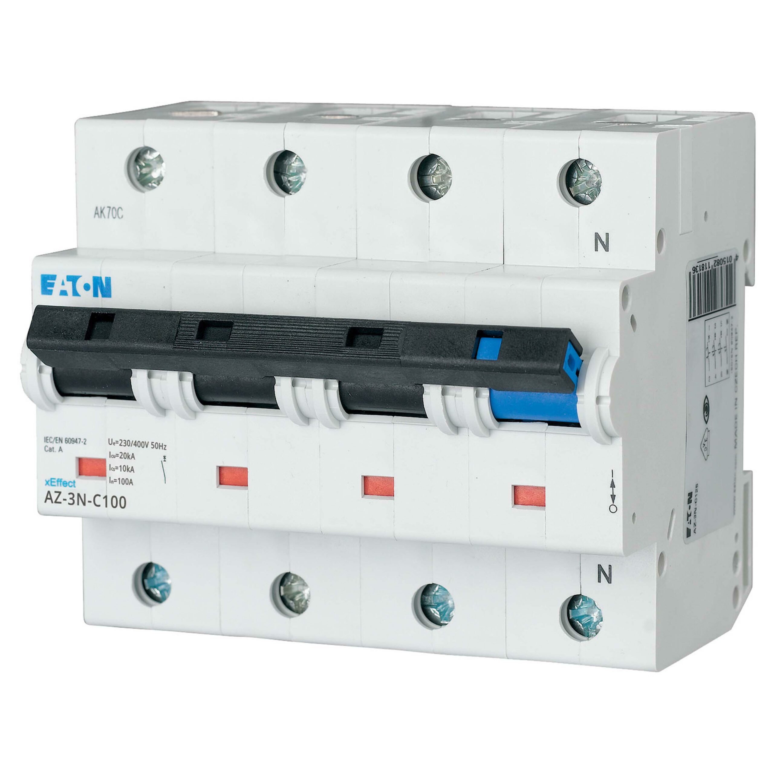 Eaton Automaat C100A 3P+N 20Ka - Afbeelding 2