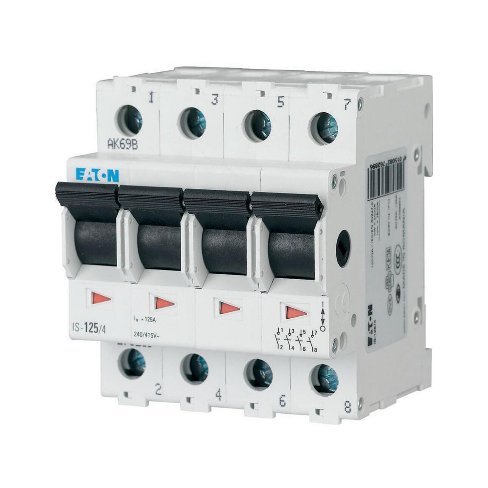 Eaton Hoofdschakelaar 100A 4P - Afbeelding 2