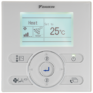 Daikin Bediening Bedraad Excl.bekabeling Brc073