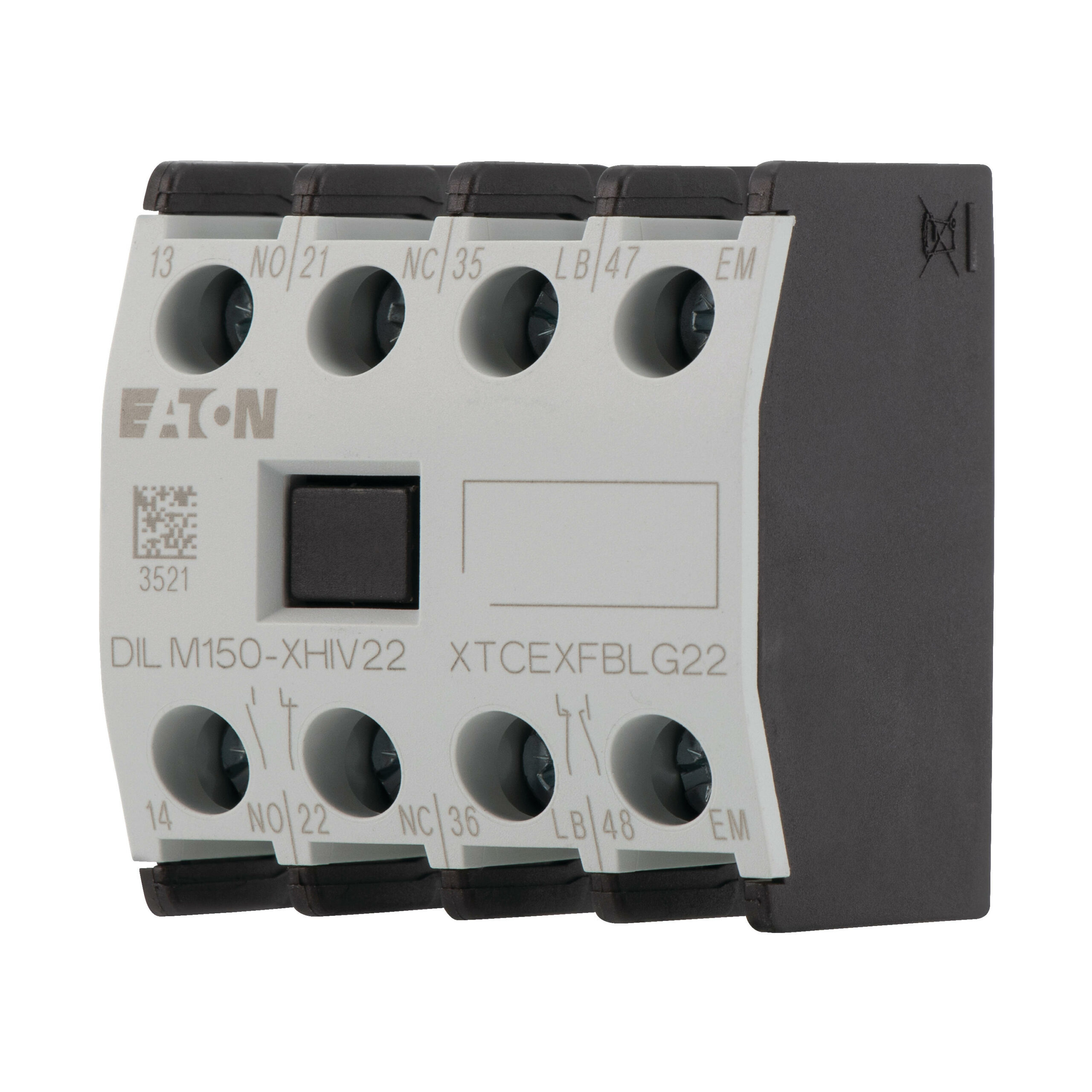 Eaton Dil M150-Xhiv22 Hulpcontactblok 2Xm 2Xv