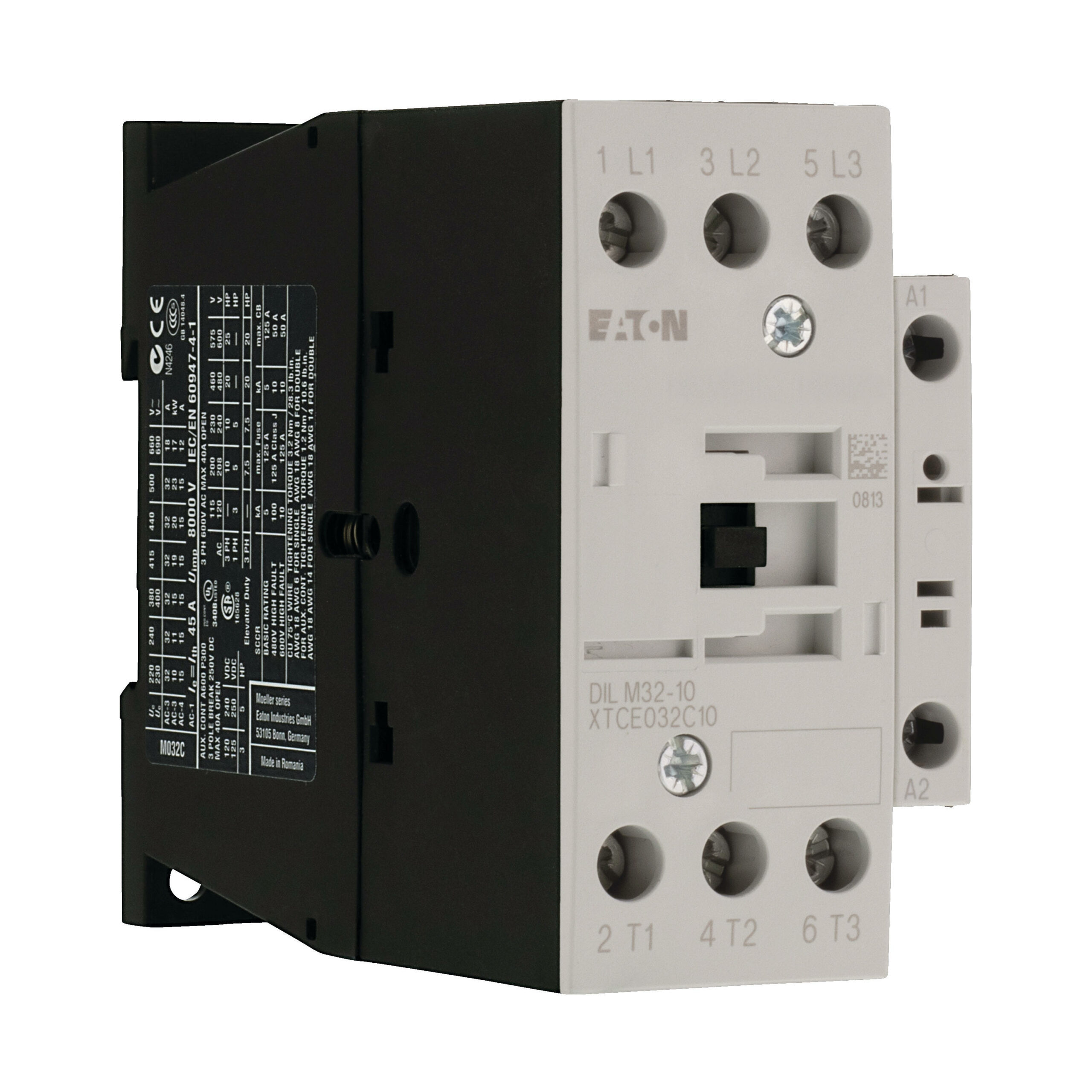 Eaton Dilm32-10 230V Magneetschakelaar 3Xm(40A)+1Xhcm - Afbeelding 3