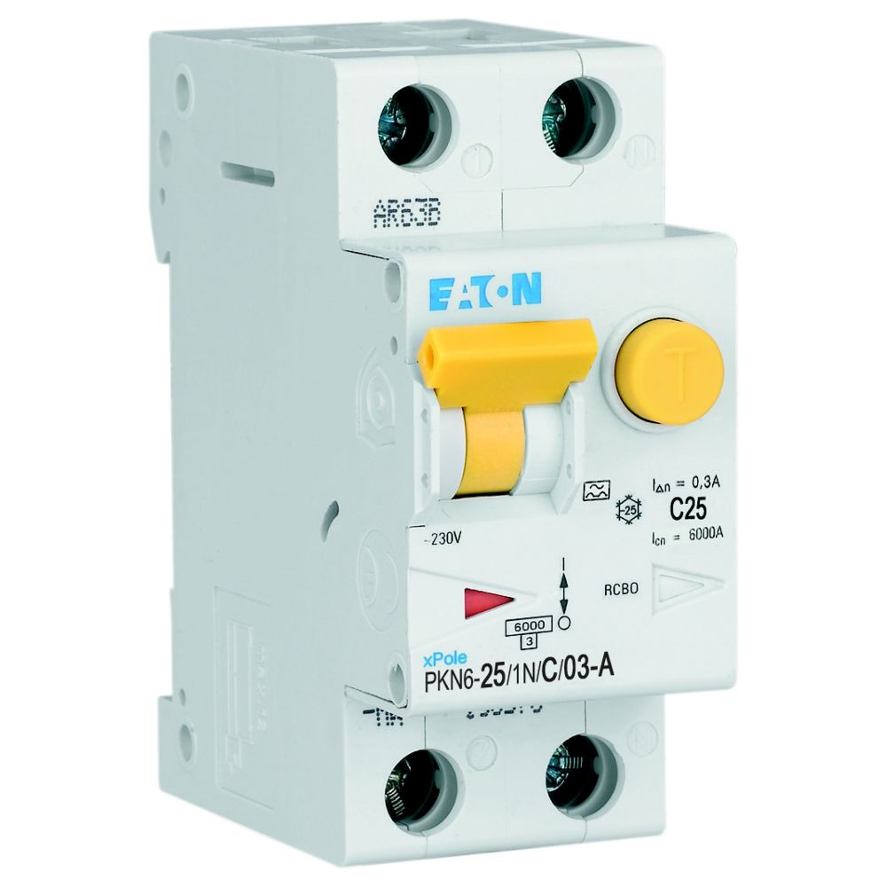 Eaton Aardlekautomaat C25A 1P+N 300Ma 6Ka - Afbeelding 9