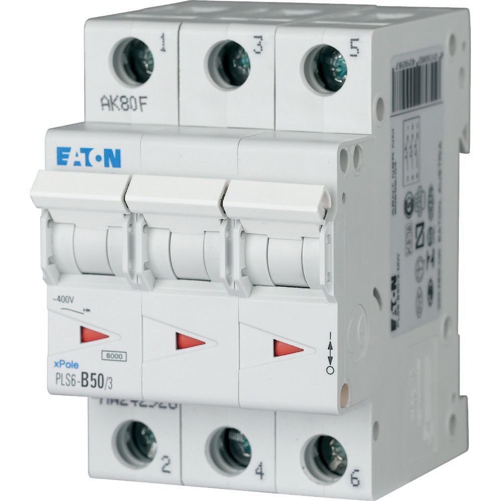 Eaton Automaat C50A 3P+N 6Ka - Afbeelding 2