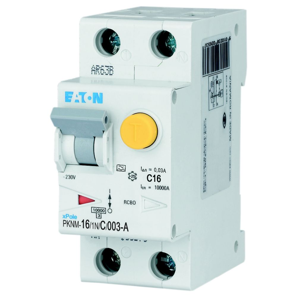 Eaton Aardlekautomaat C16A 1P+N 30Ma 10Ka - Afbeelding 7